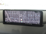 マツダコネクトの10.25インチワイドセンターディスプレイです。『Android Auto』『Apple CarPlay』や独自のコネクテッドサービスに対応したインターフェイスシステムです。