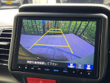 【バックカメラ】駐車時に後方がリアルタイム映像で確認できます。大型商業施設や立体駐車場での駐車時や、夜間のバック時に大活躍!運転スキルに関わらず、今や必須となった装備のひとつです!