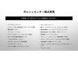 当車両のオプション一覧でございます。