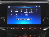フルセグテレビ搭載。USB入力、Bluetoothオーディオに対応しています。