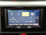 オーディオソースはご覧の通りです。Bluetoothを搭載しています。スマホと連動させると音楽等楽しむことが出来ます。