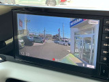 バックカメラがついていますので駐車もラクラクですね。