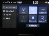 携帯電話とBlue Toothの連携により車の中でハンズフリー通話が可能です。