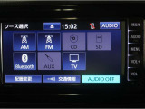 車内でCD等、多彩なメディアをお楽しみ頂けます♪