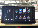 【ディスプレイオーディオ】お手持ちのスマートフォンとの連携で、ナビや音楽再生など各種アプリを使用可能。スマホに近い感覚でお使いいただけます♪