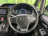 【ステアリングスイッチ】運転中、前方から目線をそらすことなく、オーディオ等の操作が可能な便利機能!安心&快適なドライブを演出してくれます♪