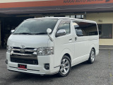 通常モデルとは一味違う存在感の 『'18 トヨタ レジアスエース 2.8 スーパーGL ダークプライム ロングボディ ディーゼルターボ 4WD ローダウン』 が入庫しました!