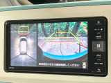 【パノラマモニター】専用のカメラにより、上から見下ろしたような視点で360度クルマの周囲を確認することができます☆死角部分も確認しやすく、狭い場所での切り返しや駐車もスムーズに行えます。