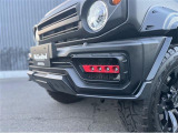 WALD BlackBisonフロントバンパースポイラー装着