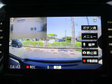 ドライブレコーダーの映像がナビの大画面で確認ができます、右のメニューからSDフォーマットも出来て便利です。
