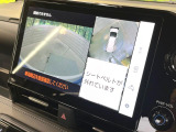 【パノラミックビューモニター】専用のカメラにより、上から見下ろしたような視点で360度クルマの周囲を確認することができます☆死角部分も確認しやすく、狭い場所での切り返しや駐車もスムーズに行えます。