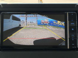 バックカメラで駐車時の後方確認バッチリです!