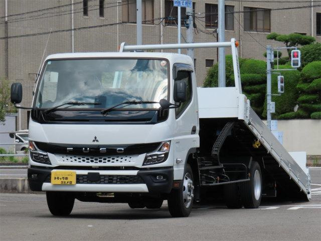 キャンター  3.9t ワイド超ロング セルフローダー