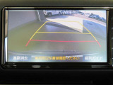 バックガイドモニターで、後方を確認しながら安心して駐車することができます。運転初心者も熟練者も必須の機能ですよ!