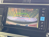 【バックカメラ】駐車時に後方がリアルタイム映像で確認できます。大型商業施設や立体駐車場での駐車時や、夜間のバック時に大活躍!運転スキルに関わらず、今や必須となった装備のひとつです!