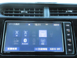 現在では必需品のナビが装備されています。オーディオはAM・FMラジオ・CD・Bluetooth・SDカード・HDMI・フルセグTVが使えます。快適ドライブの強い味方です!
