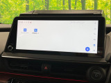 【12.3インチワイドナビ】高級感とインパクトのある大型ワイドナビを装備。各種オーディオ操作はもちろん、横長ワイド画面でのマップ2分割表示など、利便性も高いナビです♪
