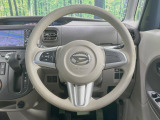 【ステアリングスイッチ】運転中、前方から目線をそらすことなく、オーディオ等の操作が可能な便利機能!安心&快適なドライブを演出してくれます♪