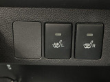 【シートヒーター】シートを温めてくれる暖房機器です!長時間座っていると負担が掛かりやすい背中や腰、または冬場などの寒い日に冷えやすい脚部に快適なぬくもりを伝えます。