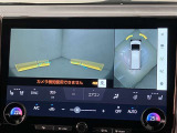 安全機能のバックモニター&全周囲モニターも装備です。