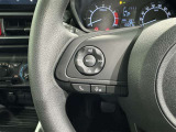 ステアリングスイッチ装備!運転しながら手元でオーディオの操作などができます。