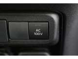 ■AC100V電源■ 車の中で、コンセントが使えます。便利ですね。