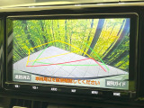 【バックカメラ】駐車時に後方がリアルタイム映像で確認できます。大型商業施設や立体駐車場での駐車時や、夜間のバック時に大活躍!運転スキルに関わらず、今や必須となった装備のひとつです!