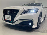 【LEDヘッドランプ】 消費電力の少ないLEDヘッドランプを採用。夜道を明るく照らしてくれます♪フォグランプ付きで霧などにも大活躍しますよ☆