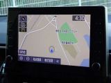 何処へでも行きたい場所へ、安心のトヨタ純正メモリーナビを装備しています。
