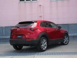 SUVであるCX-30のデザインコンセプトは「Sleek & Bold」。「Sleek(滑らかさ)」と「Bold(大胆さ)」をミックスさせ、クーペのような伸びやかな美しさとSUVらしい力強さの融合を目指しています。