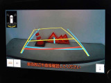 バックガイドモニターを装備しています、車庫入れもラクラクです。