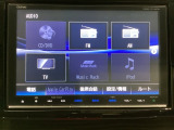 ワイド画面のナビゲーションはフルセグTV対応のGathers純正メモリーナビを搭載しています。Bluetoothオーディオ機能がありますので、スマートフォンなどの音楽も再生できます。