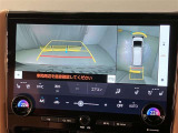 安全機能のバックモニター&全周囲モニターも装備です。