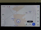 純正ナビを装備。タッチパネル式で使いやすく、お出かけもラクラクです。