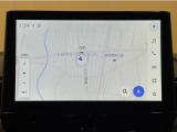 ナビ付きです。目的地を設定すれば、初めての場所でも簡単に行くことが出来ます。