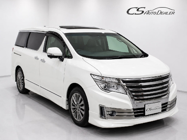 エルグランド  250ライダー ブラックライン 黒本革 禁煙車