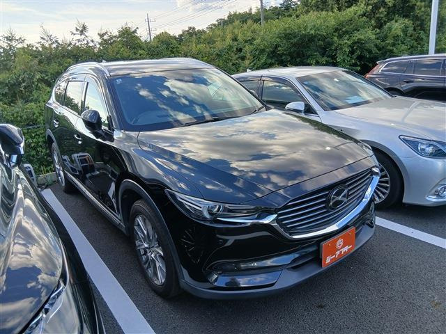 CX-8 2.2 XD Lパッケージ 禁煙車 ブラックレザーシート 純正ナビ