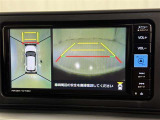 【フロントカメラ】運転席に座った状態で死角になりやすいクルマの前の様子まで確認でき安全ですね♪