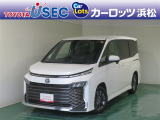 クールなエクステリアのミニバン。大人数で乗車できる三列シート&広い車内空間が魅力のクルマです。