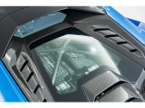 Rear Bonnet Shiny Carbon:気分が高揚するカーボン製のエンジンボンネット