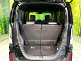 普段のお買い物や通勤、送迎等に十分な荷室スペースを確保しております。セカンドシートを倒すと、大きな荷物の積載も可能です♪