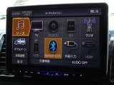 CD・DVD(再生機能)・ブルートゥース等を使用することができます。