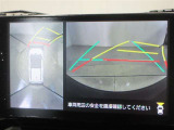 パノラミックビューモニター付きです。車両を上から見たような映像をディスプレイオーディオ画面に表示。運転席からの目視だけでは見にくい、車両周辺の状況をリアルタイムでしっかり確認できます。