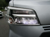 LEDライトで暗い夜の視界もバッチリです!