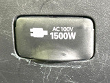 【1500Wアクセサリーコンセント】消費電力1500Wまでの家電が使えます。キャンプやスポーツ・アウトドアでのアクティビティはもちろん、災害・停電の際に大活躍♪