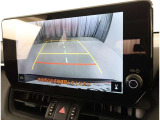 バックガイドモニターで、後方を確認しながら安心して駐車することができます。運転初心者も熟練者も必須の機能ですよ!