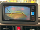 バックカメラを装備。後方確認や駐車をサポートします。