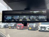 モニタータイプのスマートルームミラーです。お荷物満載の状態でも、後方の視界を確保できます。