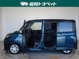 両側パワースライドドア付きだから、狭い駐車スペースなどでの 乗り降りラクラク!小さなお子さまのいるご家庭には嬉しい装備。