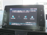 8インチタッチスクリーン。Apple CarPlay/AndroidAuto対応。